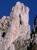 Torre Costanza, versante Sud-Ovest