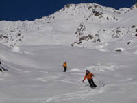 Discesa in Val Pasquale