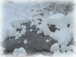 Neve accumulata sul Ticino