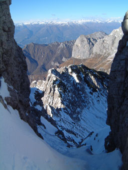 Vista sul Sasso Cavallo dal Canale Federazione