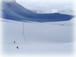Sul Gerengletscher verso il Witenwasserenstock