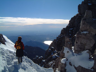Dalla Grignetta vista sul Lago di Annone e Pianura Padana