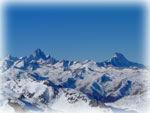 Dalla cima del Marchhorn vista in direzione Oberalp
