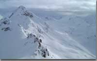 La vallata del Piz Albris dalla cima del Piz Muragl