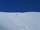 Discesa sul Muttengletscher