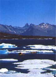 Avvicinamento al tasermjut Fjord