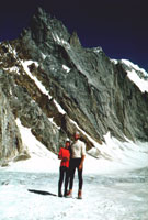 Paolo & Sonja alla base della Sosbun Spire I