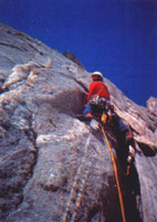 Arrampicata sulla Sosbun Spire I
