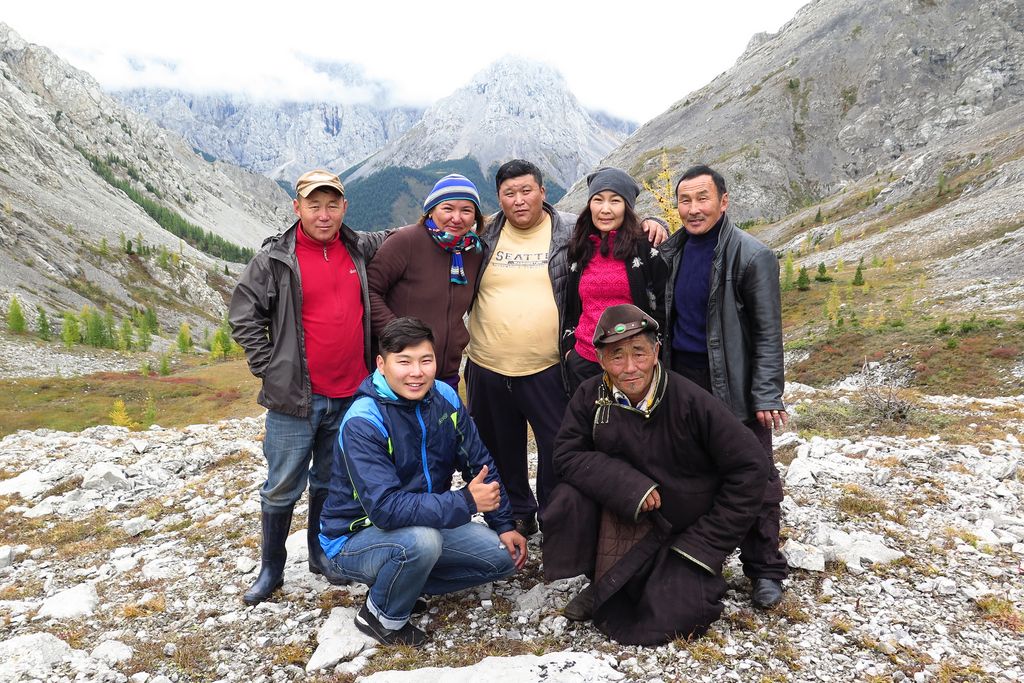 I nostri amici mongoli: Erke, Damia, Andrea, Bugi, Baatar, Behee and Ganbaa