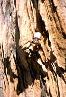 Arrampicata al settore A