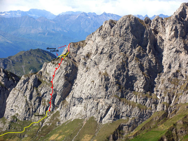 Ginsengg vista dal Rif.Rosalba