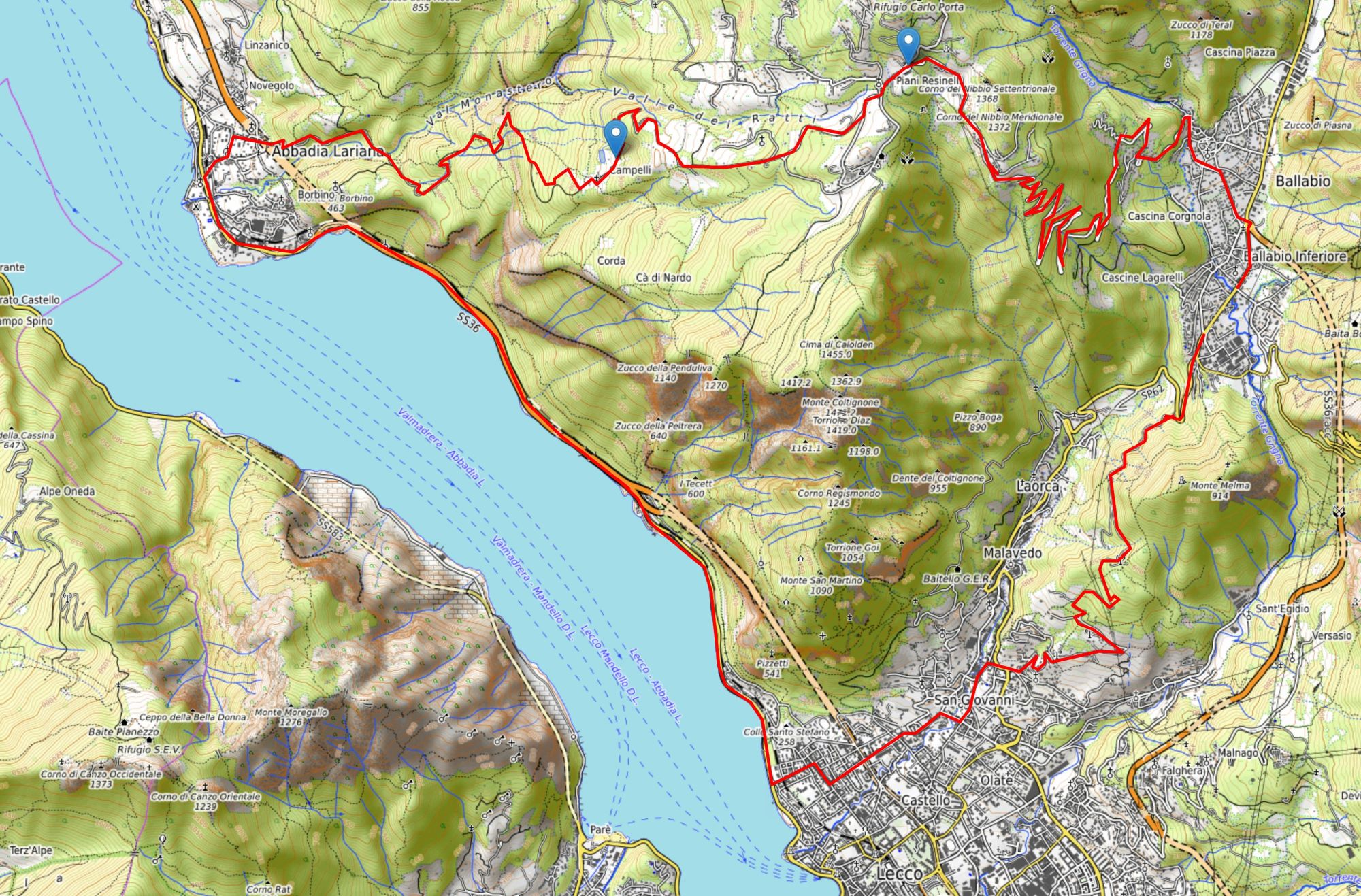 Clicca per ingrandire la mappa