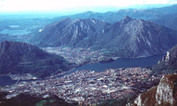 Panoramica su Lecco