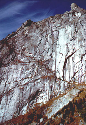 Il tracciato di alcune vie del Qualido