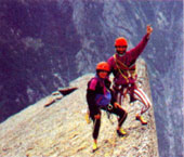 Paolo & Sonja sulla cima del Martello del Qualido