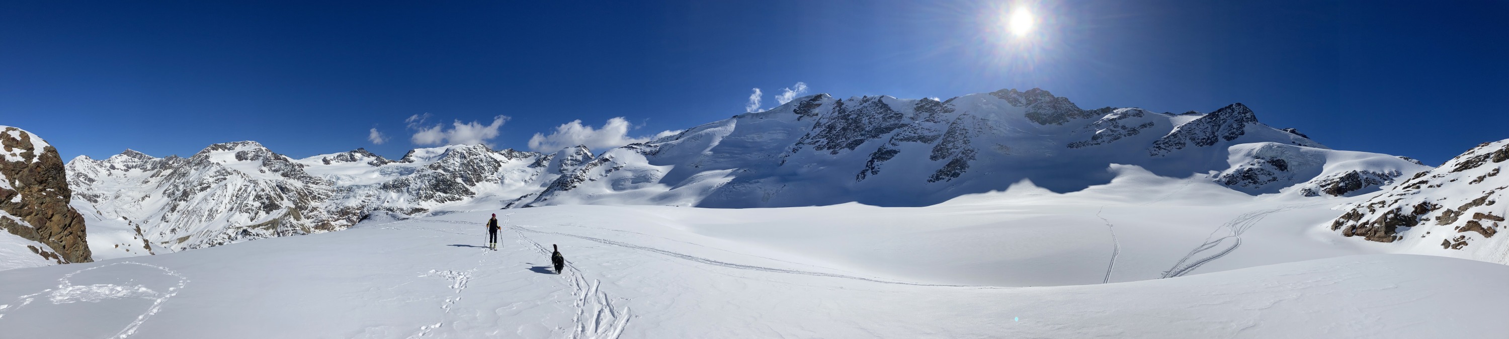 Panoramica sotto la Cima di San Giacomo