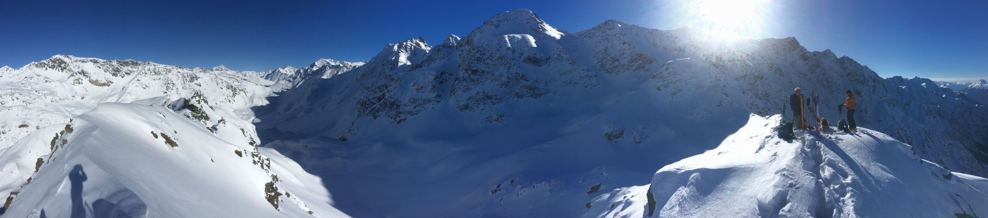 Panorama dalla cima del Monte Dei Poltron