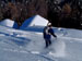Discesa in polvere su l'Alpe Vesenda Alta