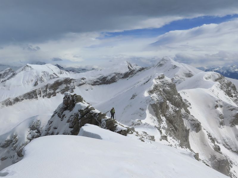 Verso la cima del Piolit
