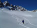 Discesa dal Pizzo Forcella