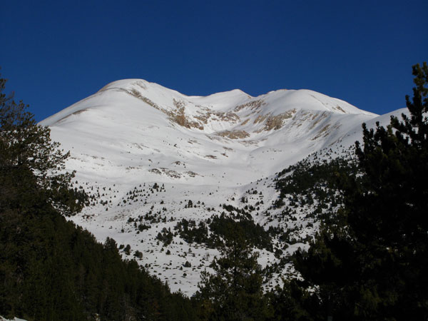 Scendendo dal Puig de la Portella Gran
