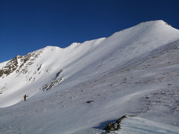 Scendendo dal Puig de la Portella Gran