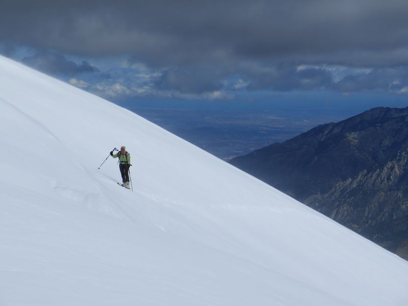 Scendendo dal Puig de la Portella Gran