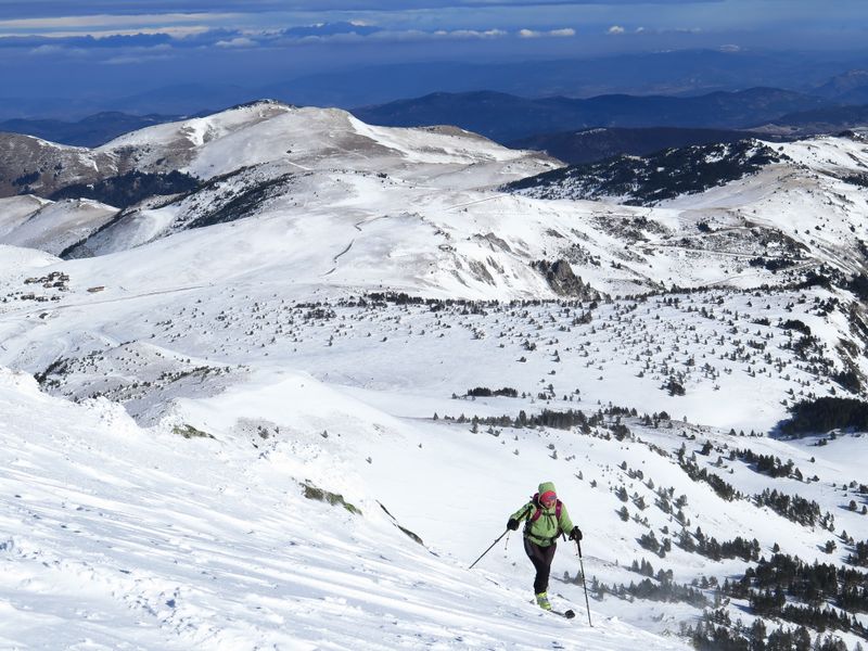 Salendo la dorsale NE