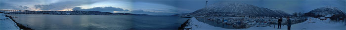 Panoramica su Tromso - Clicca per ingrandire