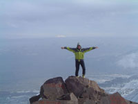 In cima all'Hasan Dagi