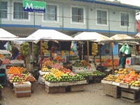 Mercato della frutta a Nuwara Eliya
